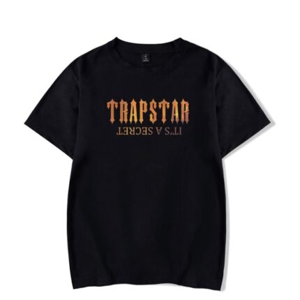 Trapstar In Fire Style Print T- Shirt