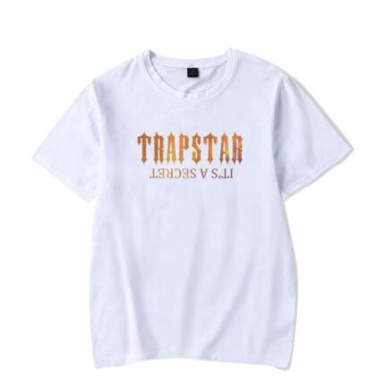 Trapstar Its Secret White Color Print Shirt