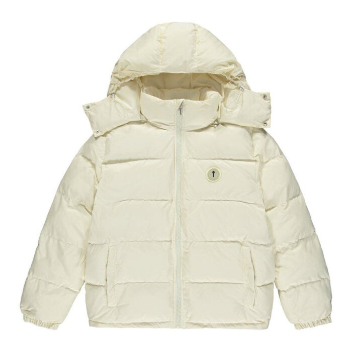 Cream Trapstar Irongate Detachable Hooded Jacket