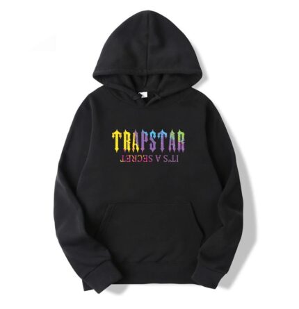 It’s A Secret Black Trapstar Hoodie