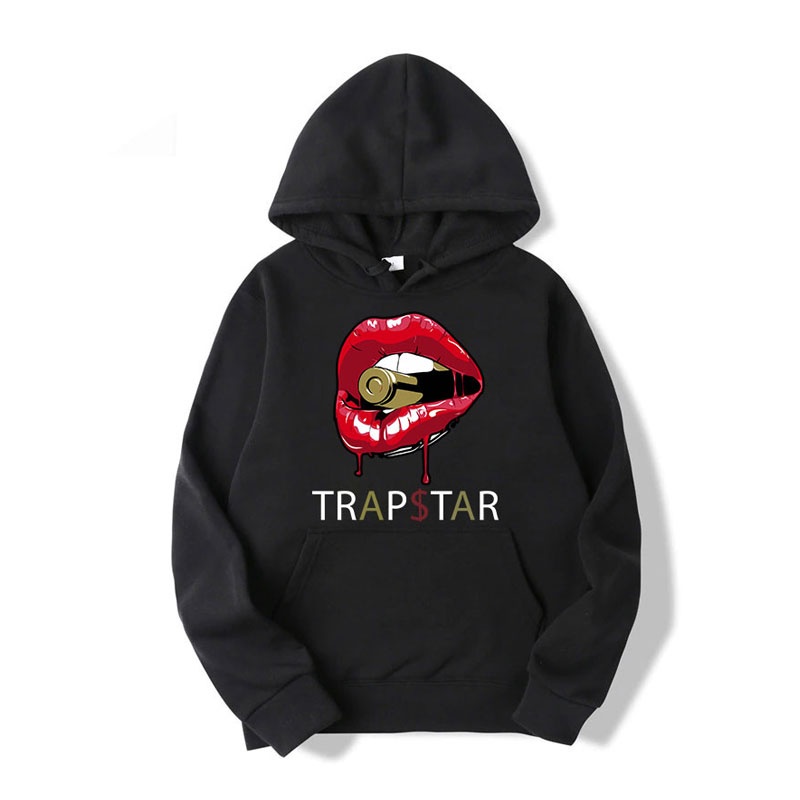 Red Lips Trapstar Hoodie Trapstar Merch